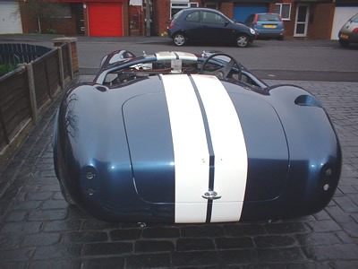 Finished - 00028A Cobra Replica being re-shaped - Paul Motor Body Repairs